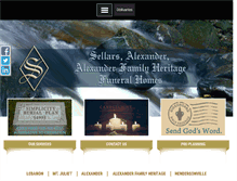 Tablet Screenshot of alexanderfh.com